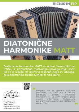 Diatonične harmonike Matt